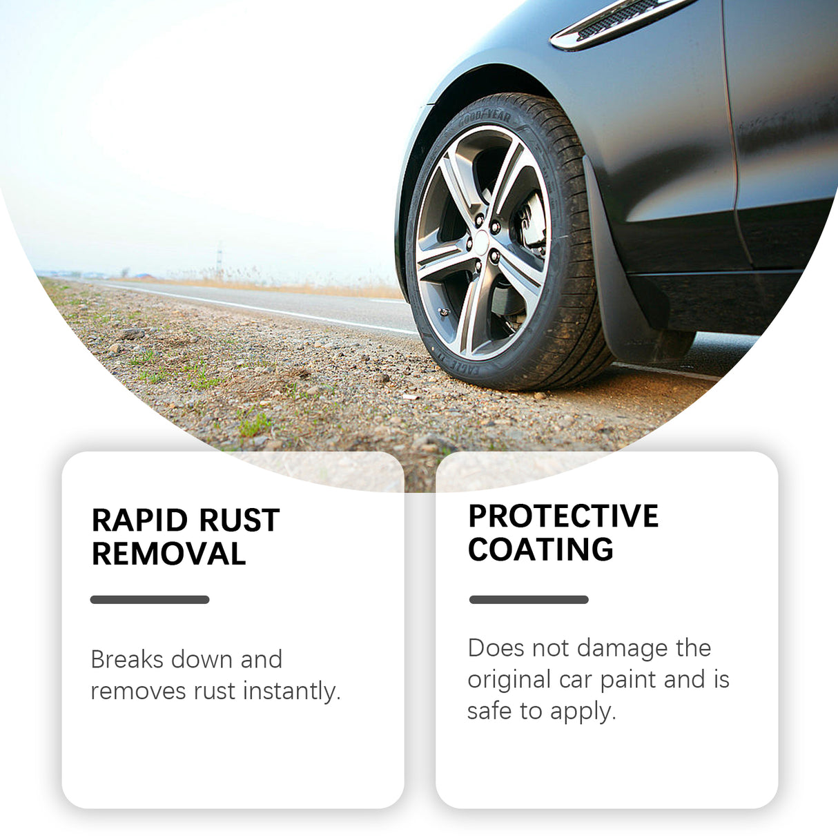 Automobile Rust Remover, Automobile Cleaning Anti-Rust Maintenance Paint Rust Decomposition Decontamination Yellow Rust Remover - V.I.P Digital Presence