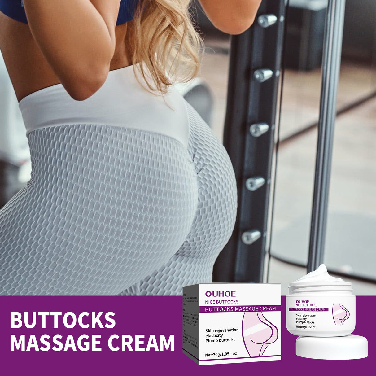 Buttocks Massage Cream, Butt Massage Treatment Firming And Toning Up Buttocks And Slimming Up Hips Cream - V.I.P Digital Presence
