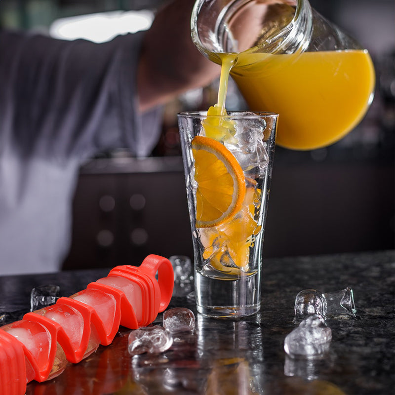 Creative Ice Cube Mold: 10 - Grid Pull - out Bar, Silicone, for Home Bars/Kitchens - V.I.P Digital Presence