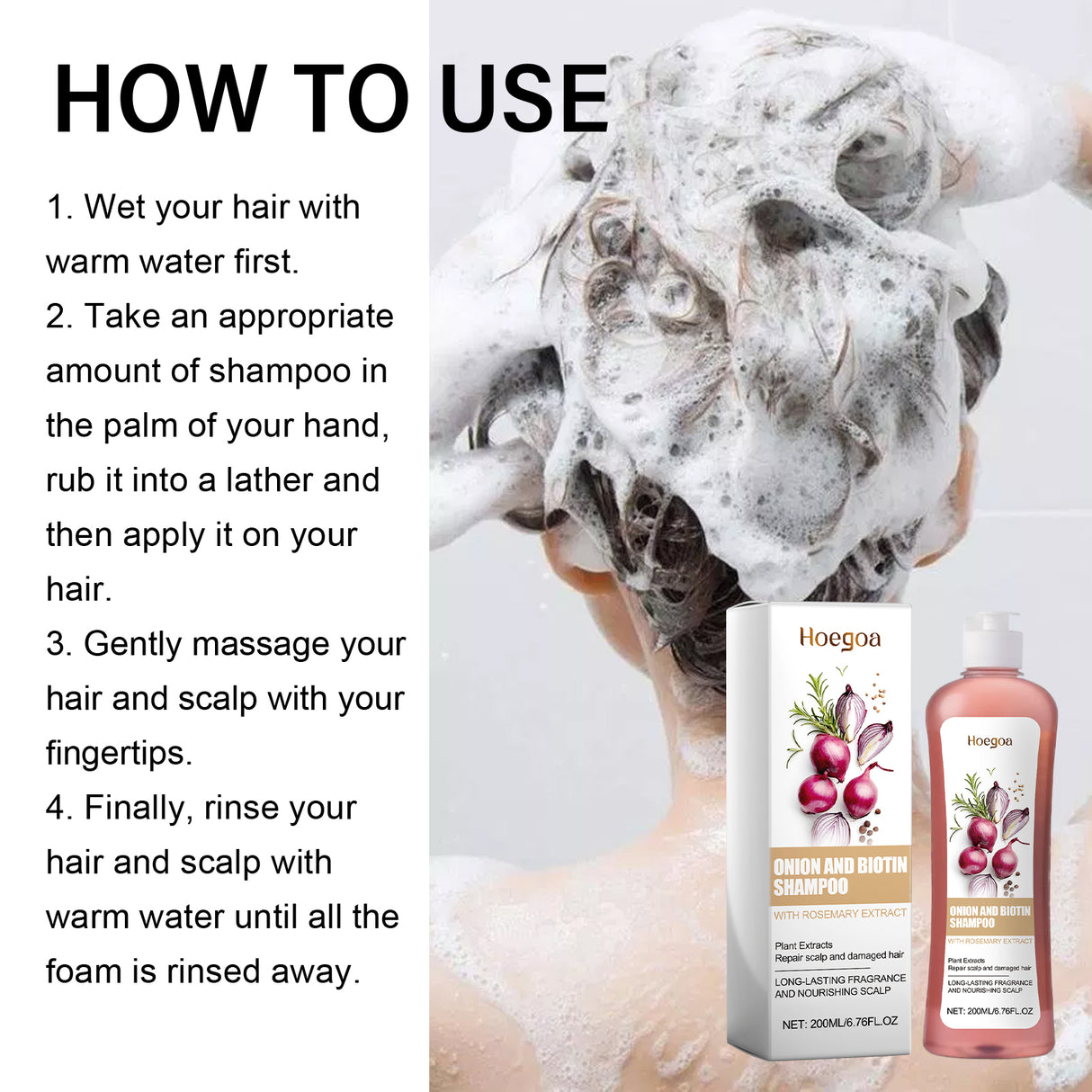 Shampoo Scalp Cleansing Care Fluffy Strong Hair Moisturizing Soft Light Smooth Hair Shampoo - V.I.P Digital Presence