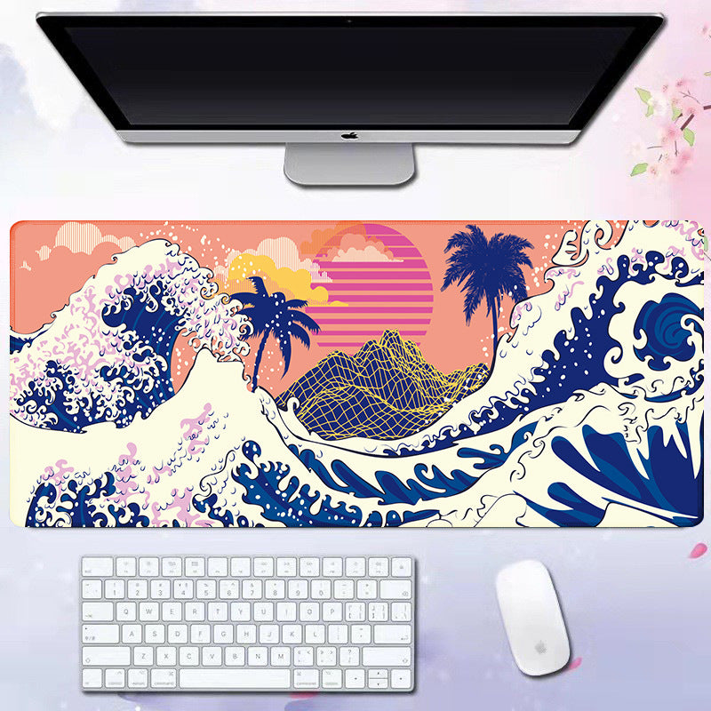 Wave mouse pad advertising game keyboard pad desk pad - V.I.P Digital Presence