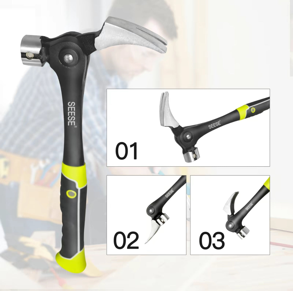 MagnaClaw Pro Hammer