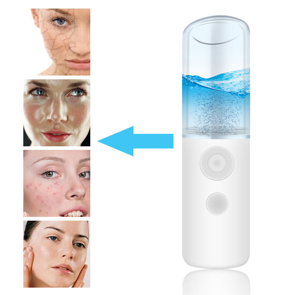 Nano Spray Moisturizing Instrument HailiCare Portable Moisturizing Cold Spray Machine Face Steamer Beauty Instrument - V.I.P Digital Presence