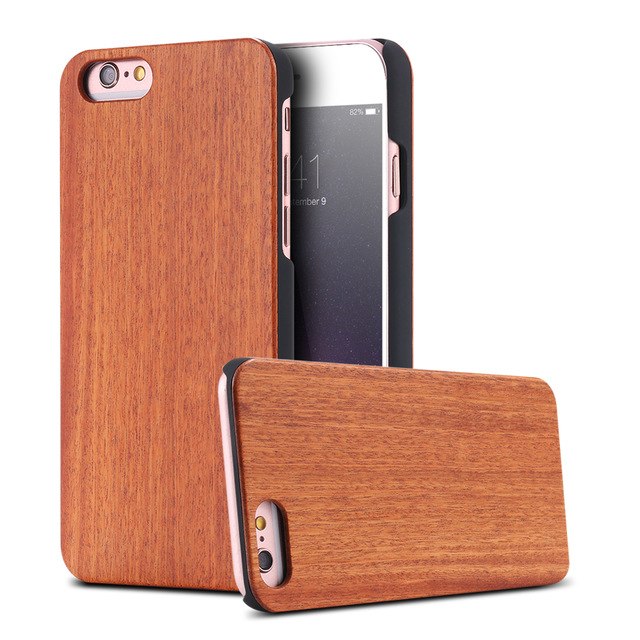 Geniune Bambus Fall Für iPhone 6 6 s Plus 100% Natürliche Holz Abdeckung Für iPhone 5 5 s SE X 7 8 Plus 6 6 s Xr Xs Max Funda Tasche - V.I.P Digital Presence