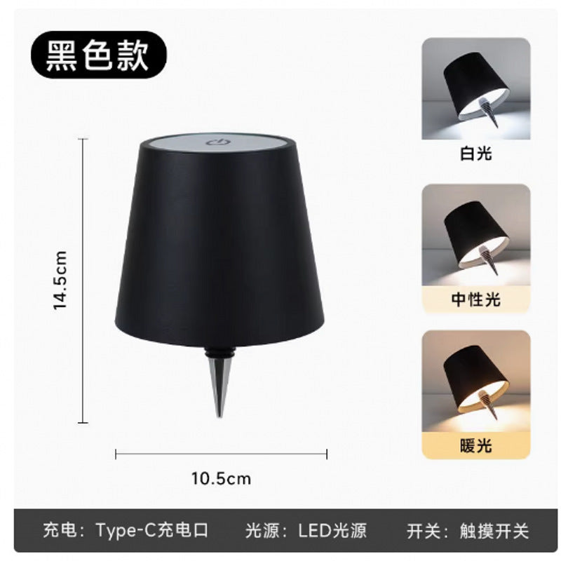 LED Creative Wine Bottle Light for Bar: Movable, Rechargeable, RGB Dimmable Decorative Bottle Lamp - V.I.P Digital Presence