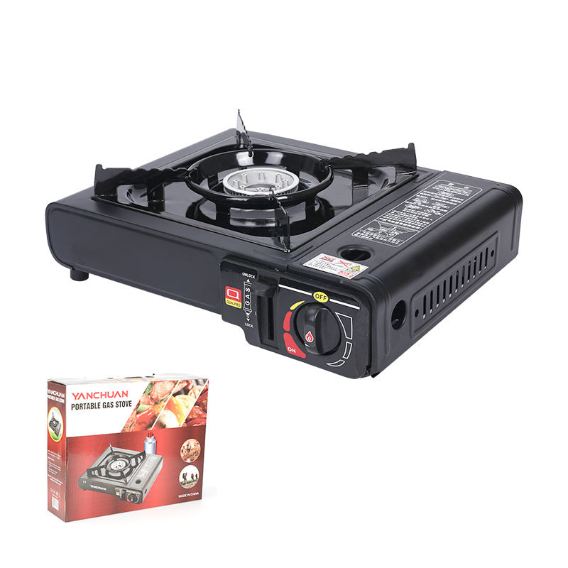 Single - burner Butane Camping Stove, windproof, adjustable, portable - V.I.P Digital Presence