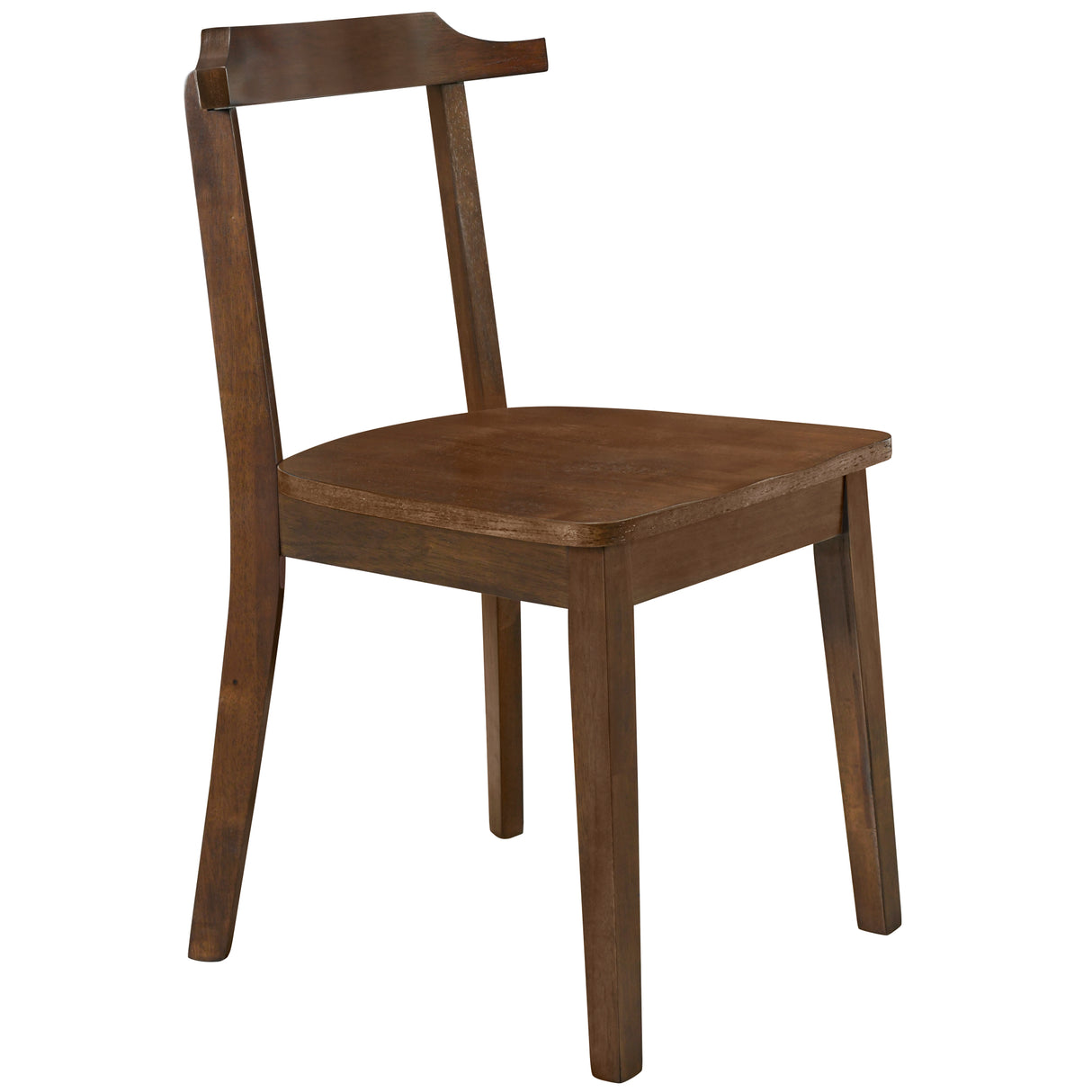 TOPMAX 65 "5-piece set with wheels and expandable dining table set 17.7" pull-out side table and small dining chair Brown