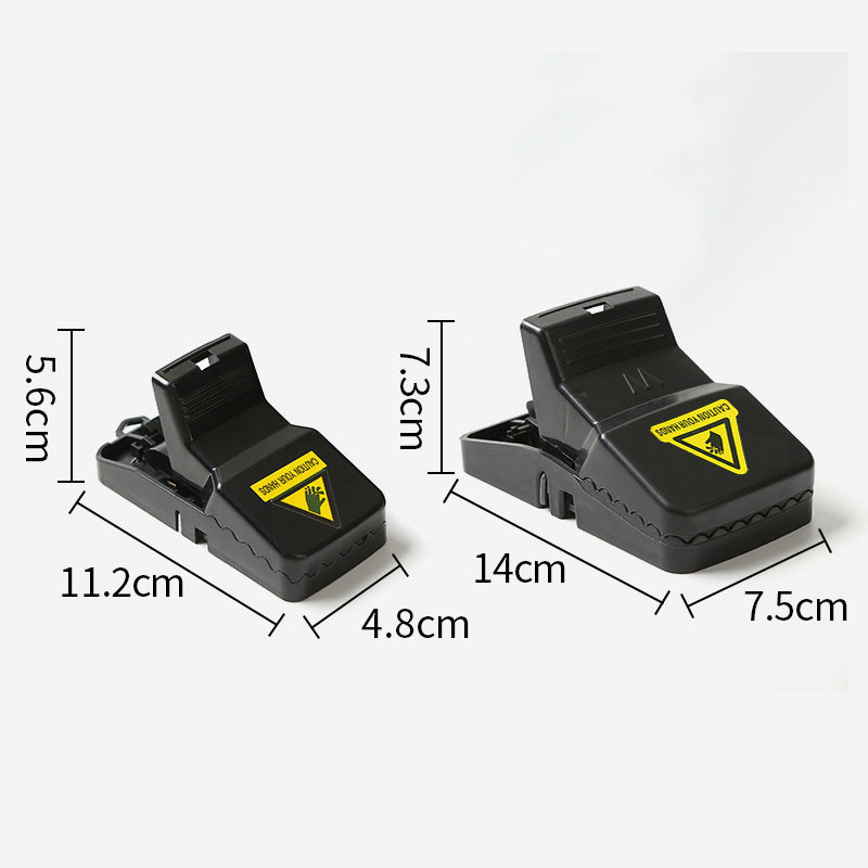 Black Reusable Plastic Mouse Trap Traps Rodent Catcher Home Mousetrap Killer Mouse Snap Traps Rodent Catcher