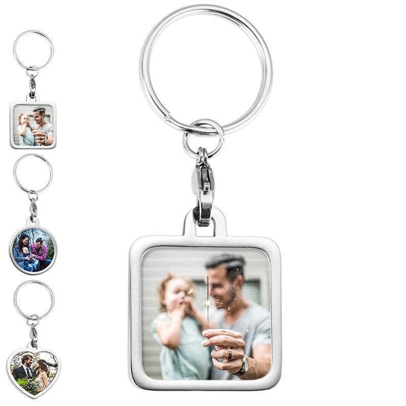 New Keychain Photo Custom Photo Box Ornament Photo Keychain Custom - V.I.P Digital Presence