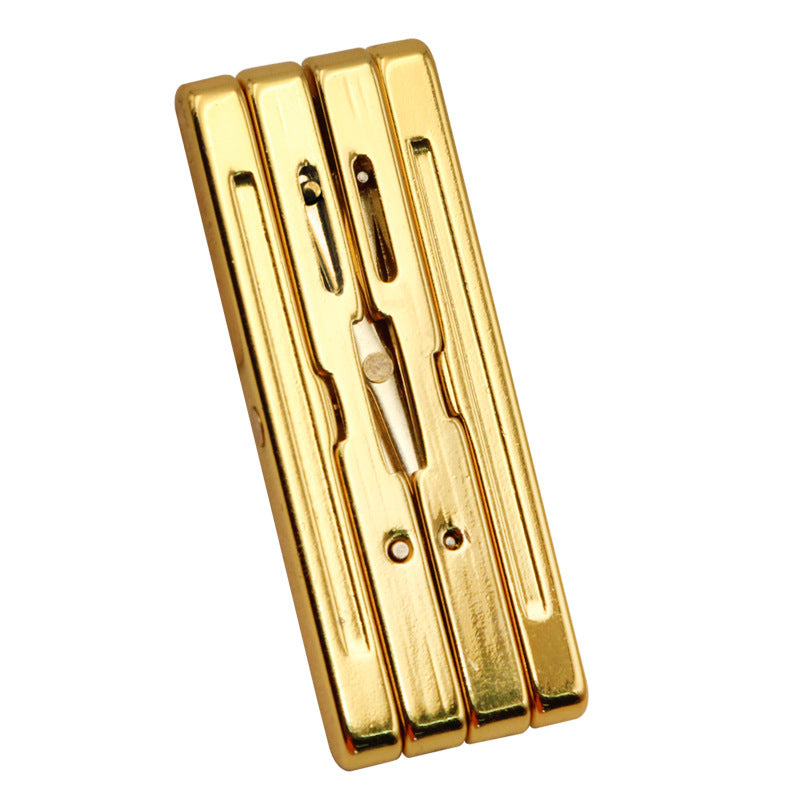 Cigar shelf pure copper gold-plated folding shelf portable cigarette holder simple - V.I.P Digital Presence