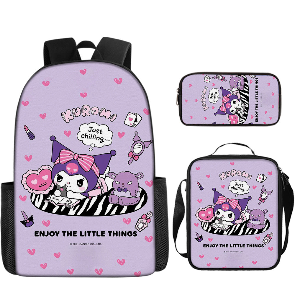 New Cartoon School Bag Printing Custom Bookbag High Quality Backpack Pencil Cases Kids Bags For Girls - V.I.P Digital Presence