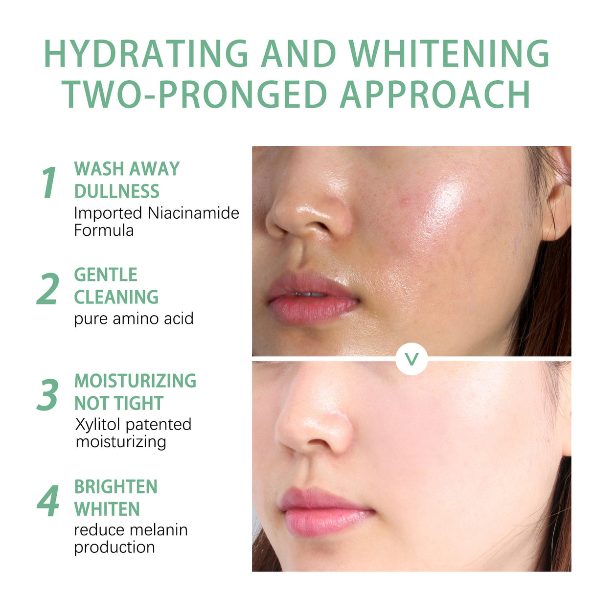 Brightening And Freckle-removing Facial Cleanser, Cleansing And Brightening Skin Moisturizing And Non-tightening Cleanser - V.I.P Digital Presence
