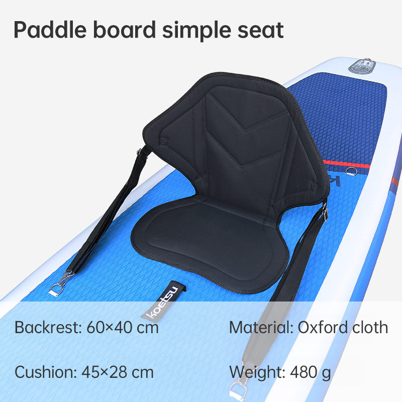 Adjustable padded seat for kayaks, paddleboards, canoes, with backrest, suitable for kayak, canoe, rafts, fishing. - V.I.P Digital Presence