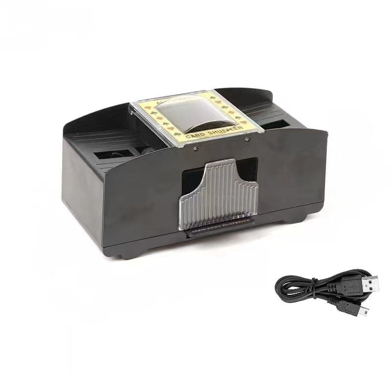 Shuffling Machine Texas Egg Wolf Slayer Automatic Shuffler USB Battery Dual purpose Shuffler - V.I.P Digital Presence