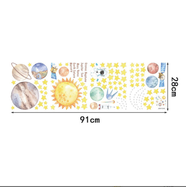 Planets Wall Stickers - V.I.P Digital Presence