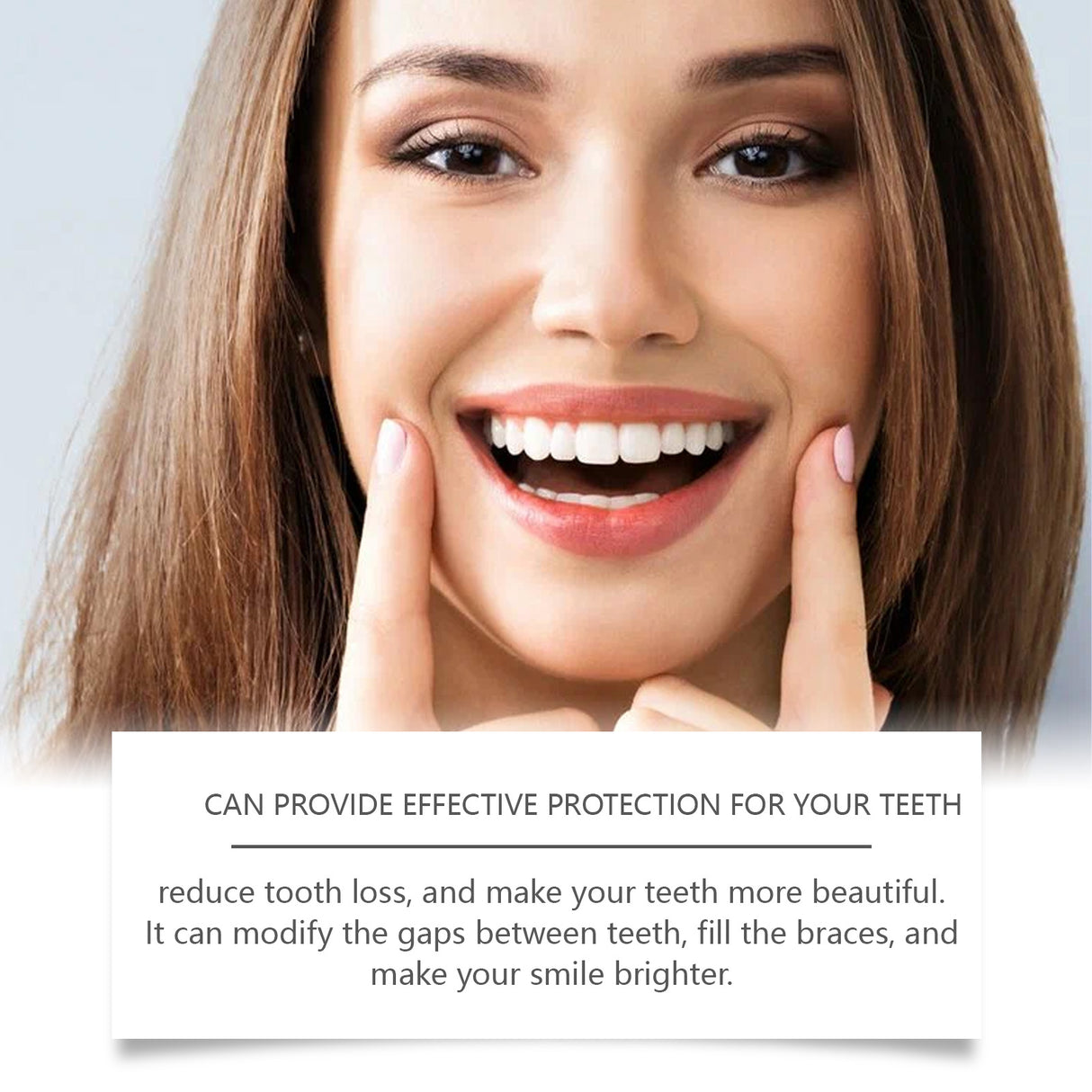 Denture Modification Braces Dental Cosmetic Sets Enhance Smile Appearance Comfortable Material Dentures - V.I.P Digital Presence