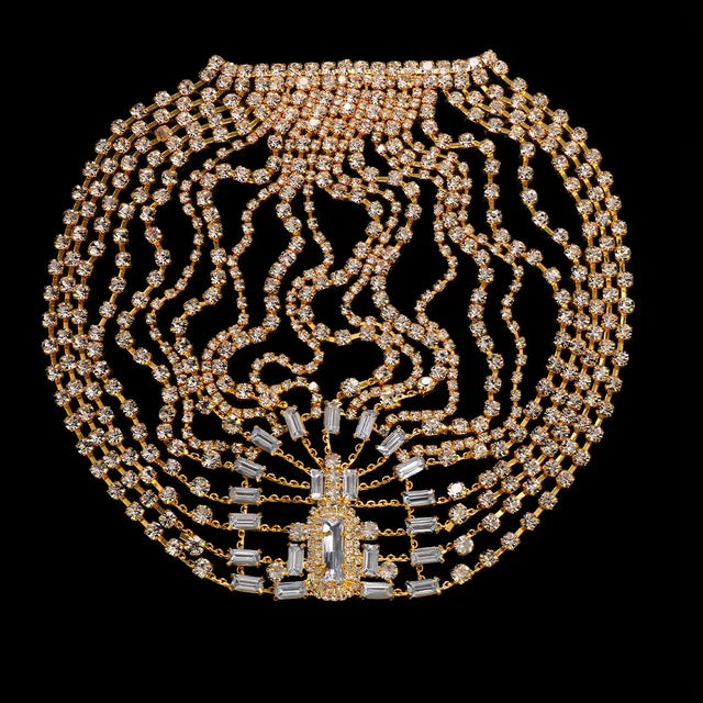 Rhinestone Bridal Headband Hat Forehead Hair Accessories Fashion Jewelry Wedding Crystal Head Chain Women Headpiece Gifts - V.I.P Digital Presence