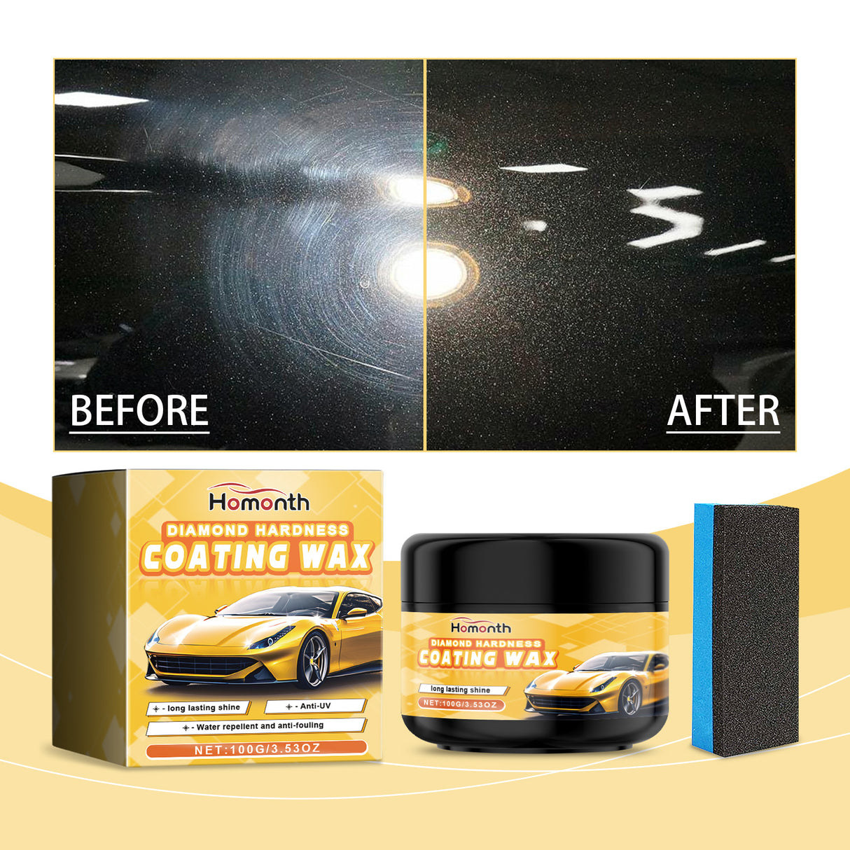 Automotive Polishing Wax, Automotive Crystal Coating Polishing, Maintenance, Polishing And Waxing Refurbished Wax - V.I.P Digital Presence