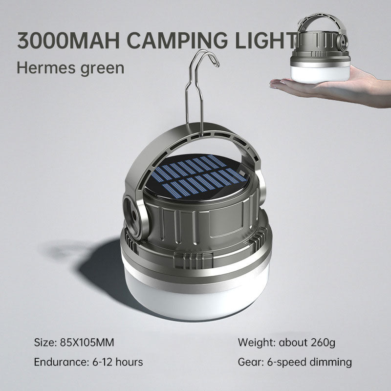 Outdoor Camping Light Solar Charging Camping Light LED Bulb Household Emergency Light - V.I.P Digital Presence