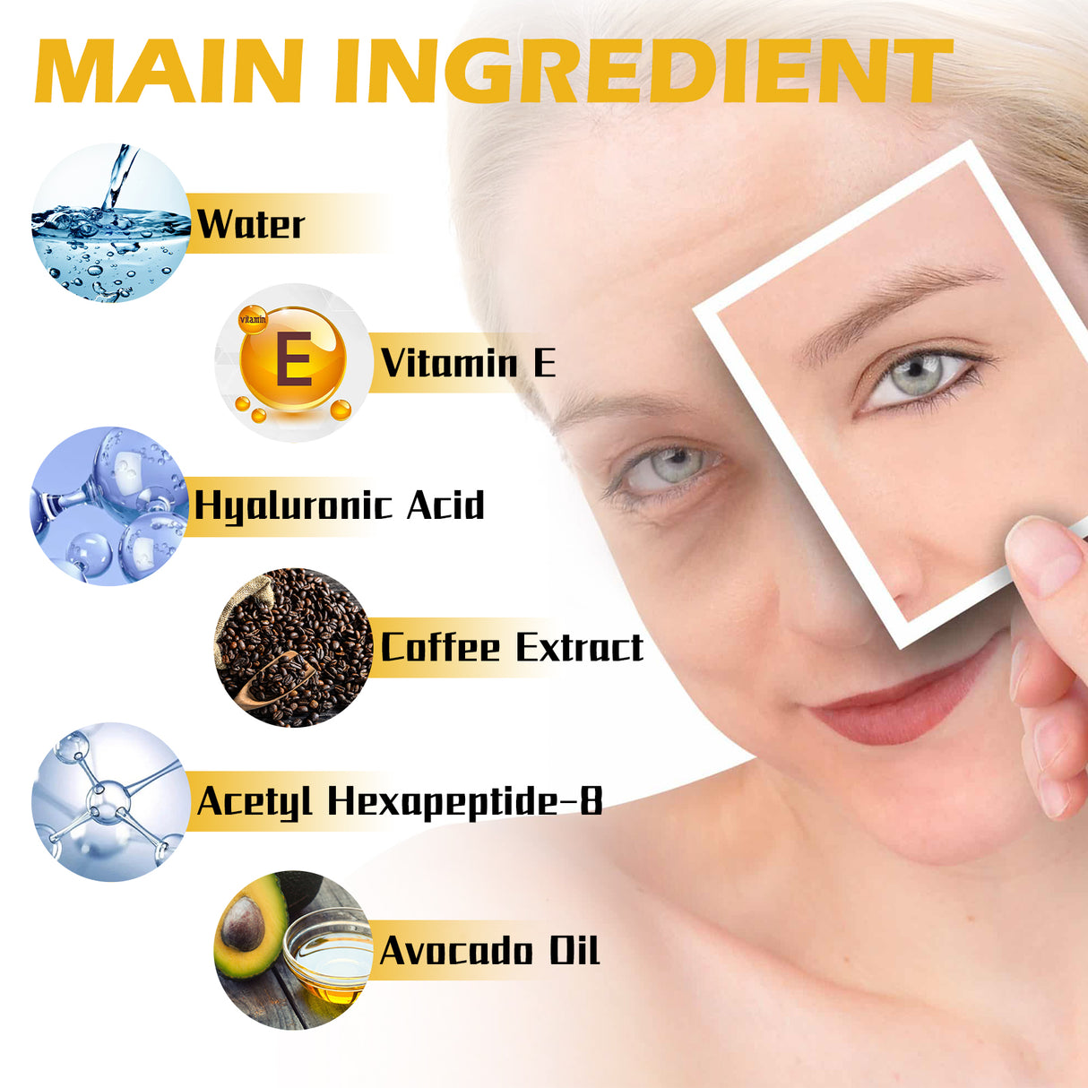 Vitamin E Eye Cream, Lightened Dark Circles Crow's Feet, Firmed And Moisturized Eye Cream - V.I.P Digital Presence