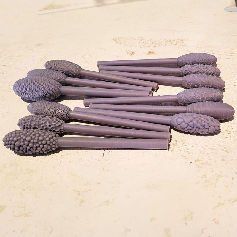 9 - piece Clay Art Texture Tool Sets. Includes Pattern Rollers for Modeling, Embossing Plaids with Hand - held Rollers - V.I.P Digital Presence