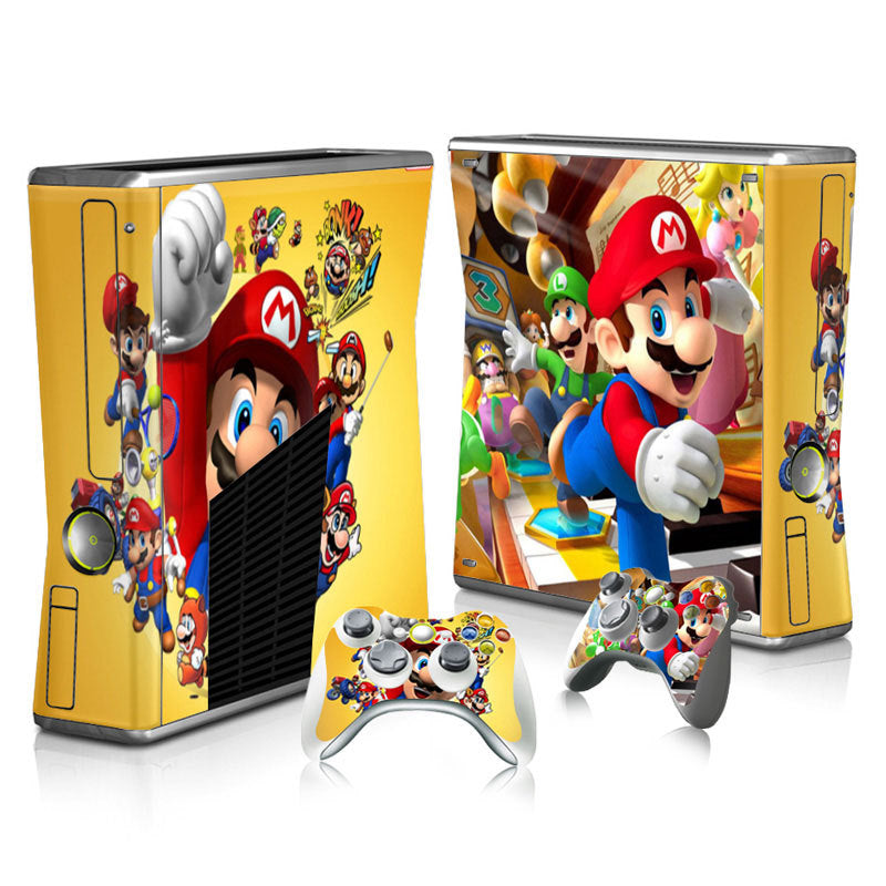 Xbox 360 Slim Full Body Color Membrane Stickers with Scratch-Resistant Protection - V.I.P Digital Presence
