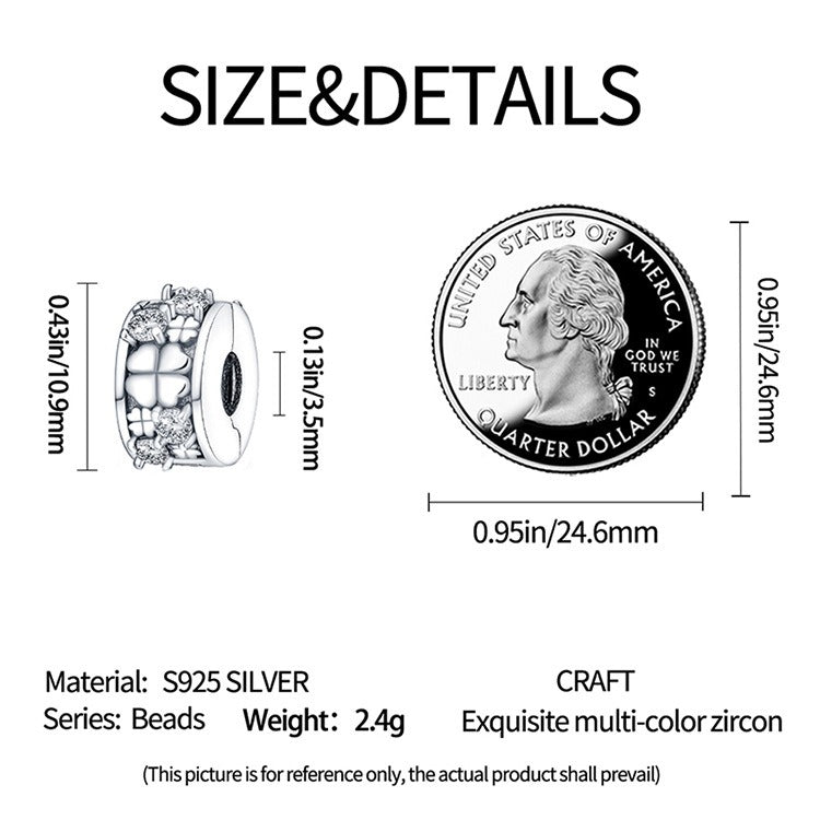 Lucky Clover Buckle DIY jewelry accessories beads - V.I.P Digital Presence