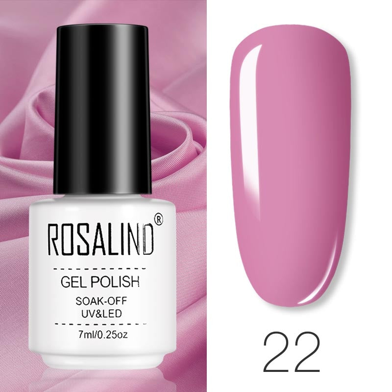 ROSALIND Gel Polish Set Manicure for Nails Semi Permanent Vernis top coat UV LED Gel Varnish Soak Off Nail Art Gel Nail Polish - V.I.P Digital Presence
