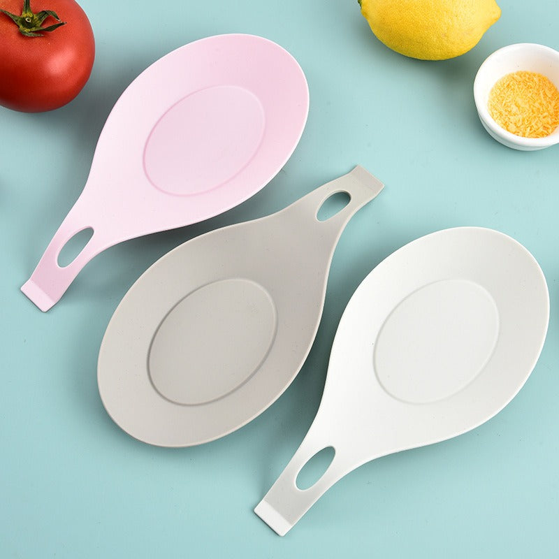 Silicone soup spoon mat, spoon holder, shovel change holder, seasoning soy sauce dish mat, storage mat, spoon change holder, spo - V.I.P Digital Presence