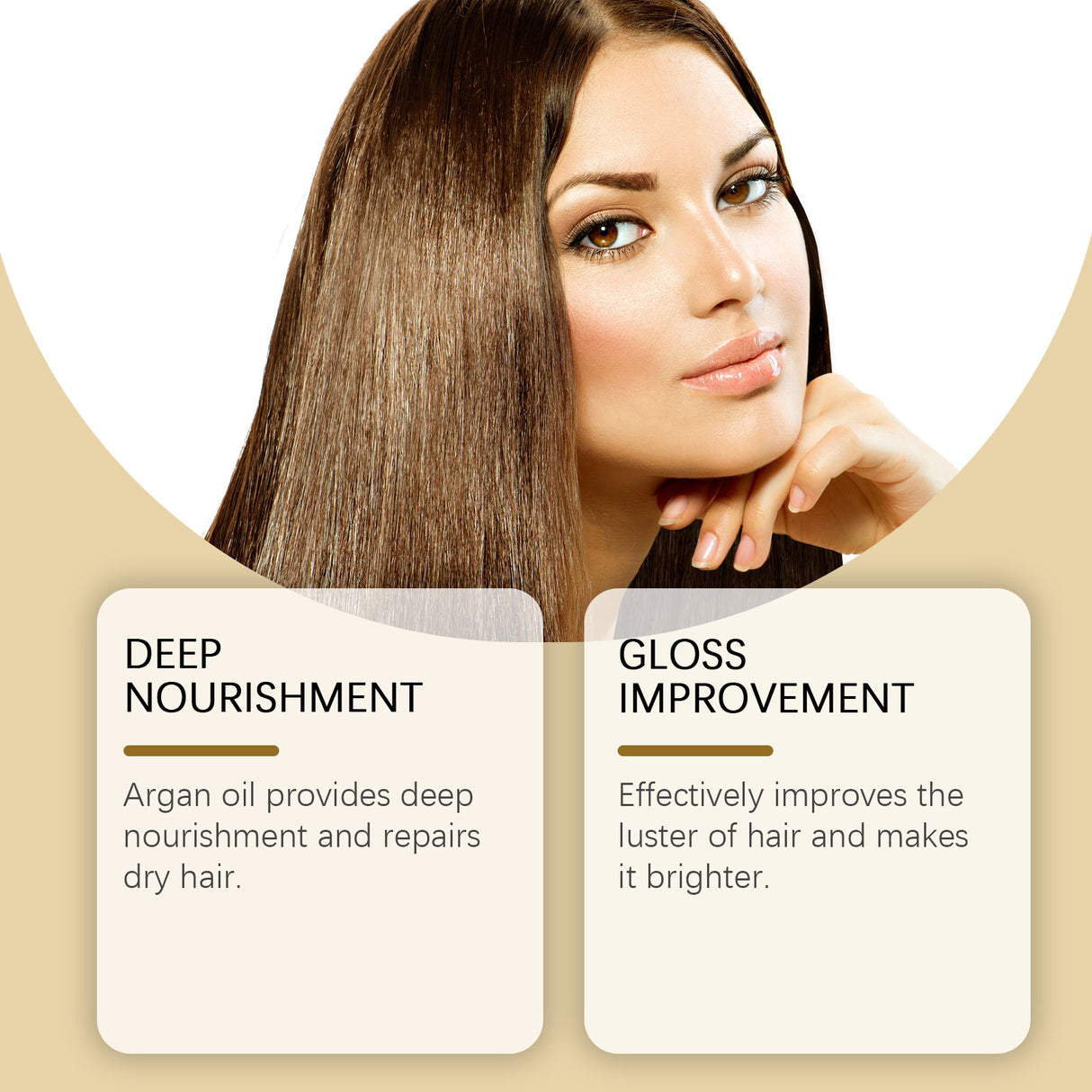 Argan Hair Care Oil Repair Dry Split Hair, Smooth And Glossy Hair Care Oil - V.I.P Digital Presence