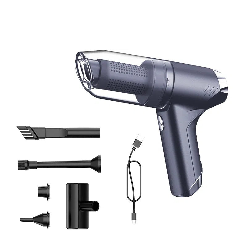 Wireless car vacuum cleaner small handheld blowing and suction dual-use with super large suction power for locomotives - V.I.P Digital Presence