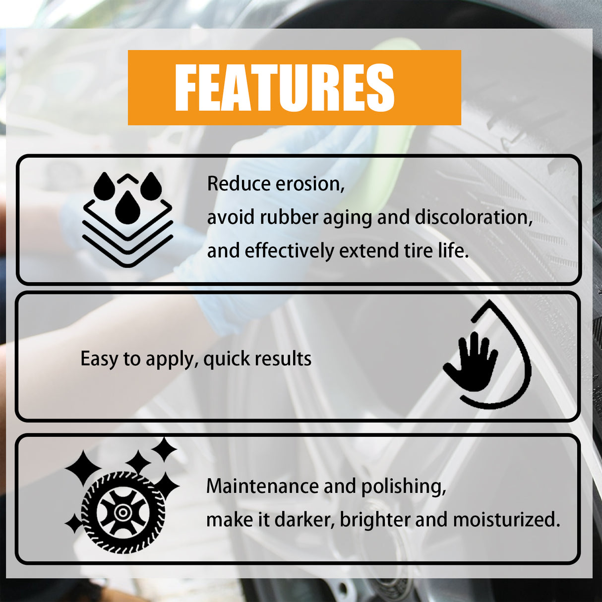 Wheel Cleaner, The Tire Wheel Polishing Dirt Clean Renovation Lighten The Maintenance Kit - V.I.P Digital Presence