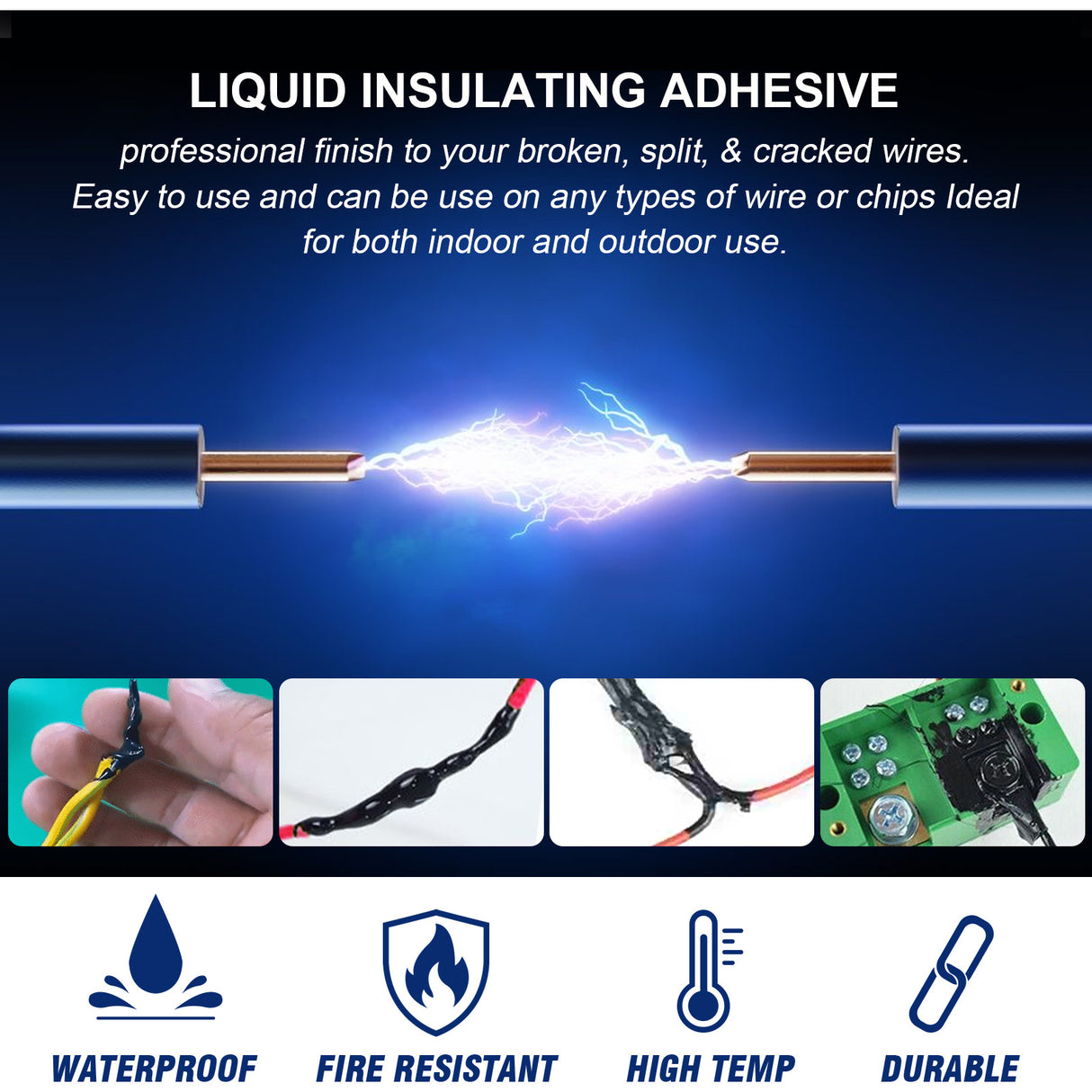 EELHOE Insulating Glue Liquid Tape Waterproof Instead Of Heat-Receiving Tube Electrical Tape Liquid Tape Temperature Resistant Flame Retardant Glue - V.I.P Digital Presence