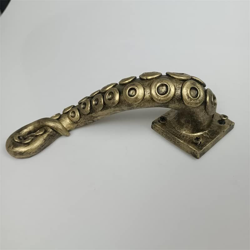 Steampunk retro octopus door handle resin craft - V.I.P Digital Presence