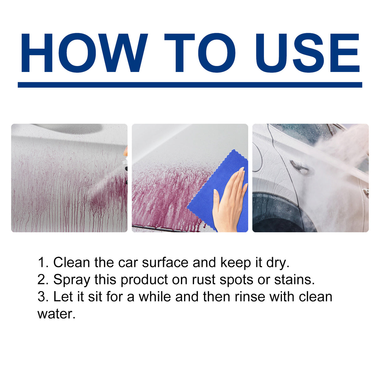 Iron Powder Removal Spray, Auto Metal Rust Reconditioning Anti-Rust Polishing Coating Care Cleaner - V.I.P Digital Presence