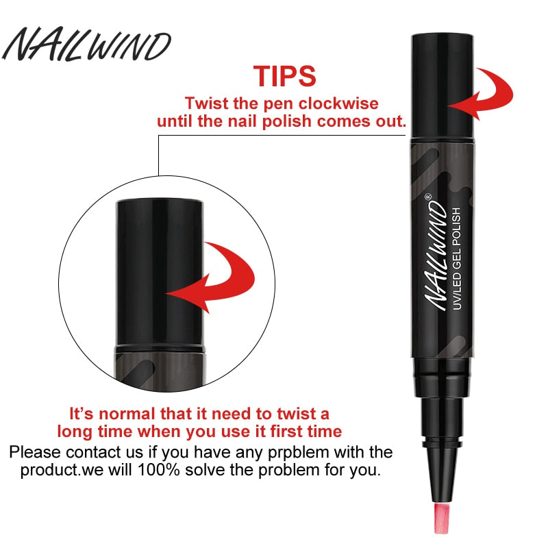 Art Manicure Venalisa 60 Colors Soak Off Enamel Convenience Clean Nail Glue Pen - V.I.P Digital Presence