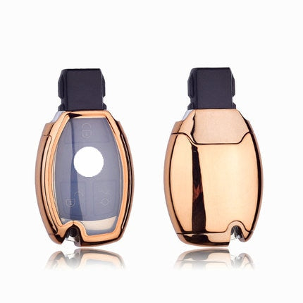 Hight quality PC+TPU key case cover Key case protective shell holder for Mercedes benz A B R G Class GLK GLA w204 W251 W463 W176 - V.I.P Digital Presence