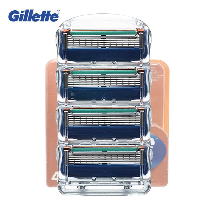 Gillette Fusion Shaving Razor Blades For Men Smooth Shaving To Shave Brand 4 Blades - V.I.P Digital Presence