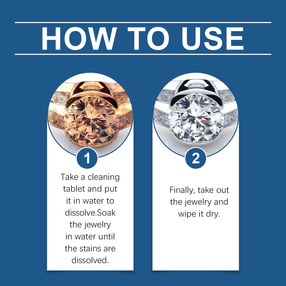 Jewelry Cleaning Effervescent Tablet Jewelry Cleaning Decontamination Anti-Oxidation Jewelry Maintenance Cleaning Tablet - V.I.P Digital Presence