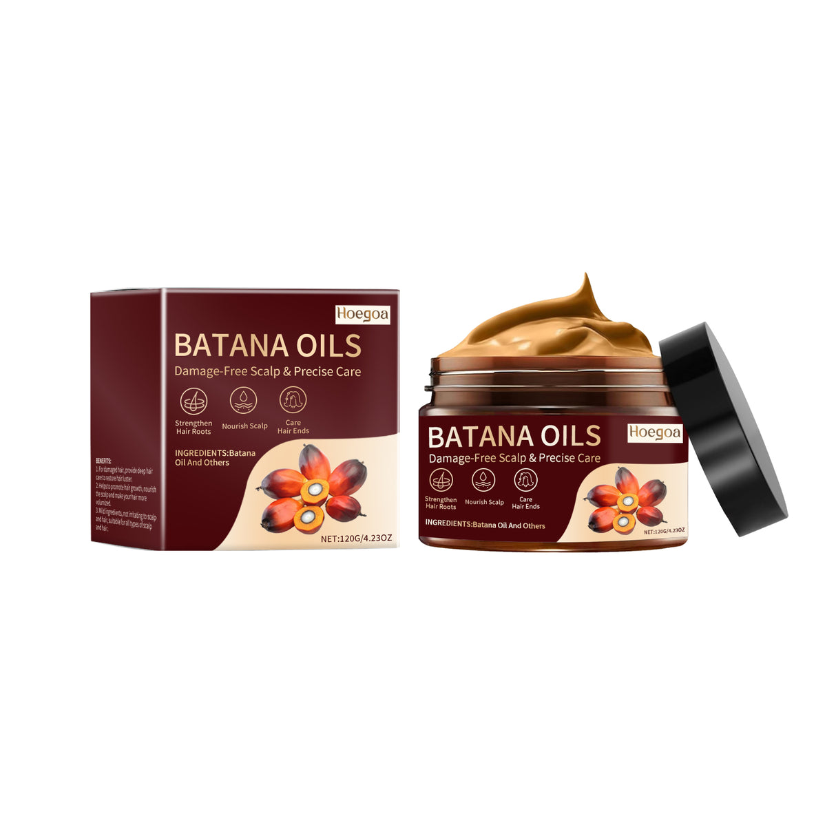 Batana Nourishing Hair Mask Improves The Repair And Smoothing Of Dry Hair And Irritated Hair - V.I.P Digital Presence