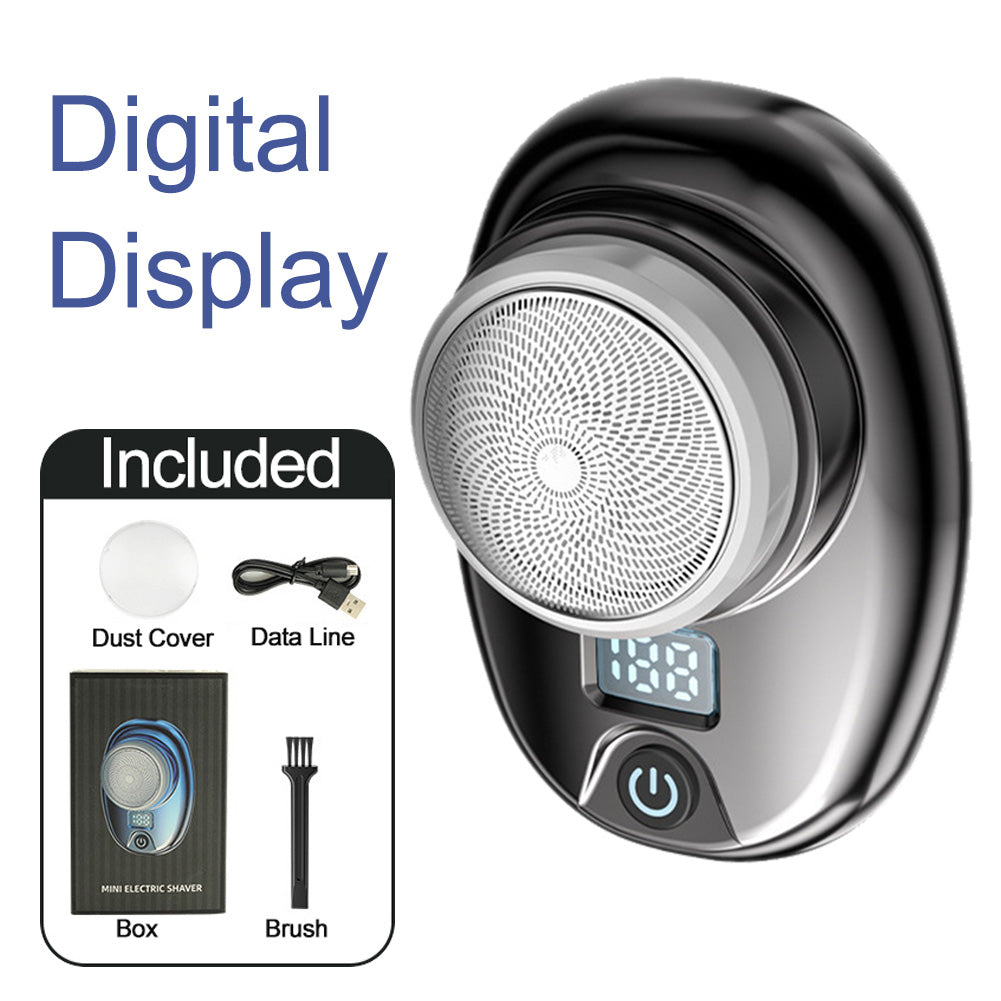 Mini portable rechargeable shaver powerful travel small steel cannon shaver car electric shaver - V.I.P Digital Presence