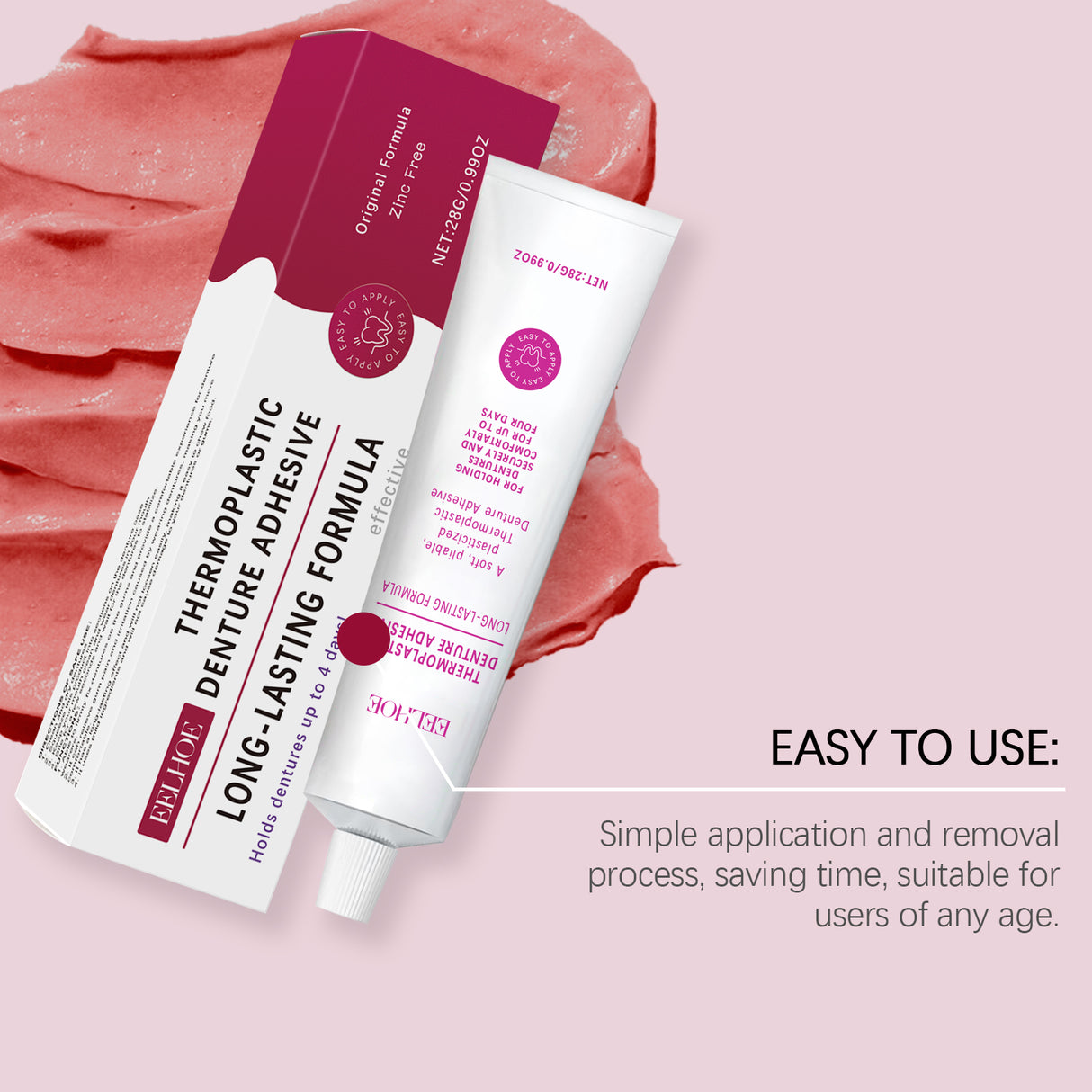 Denture Fixing Adhesive Thermoplastic Fixing Dentures Modifies Teeth For Comfort And Beauty - V.I.P Digital Presence