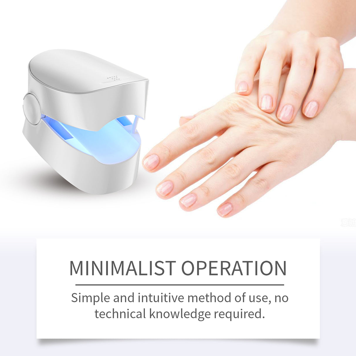 Body Care Irradiation Device Relieves Body Functions Rejuvenate Maintenance Comfortable Nail Care Device - V.I.P Digital Presence