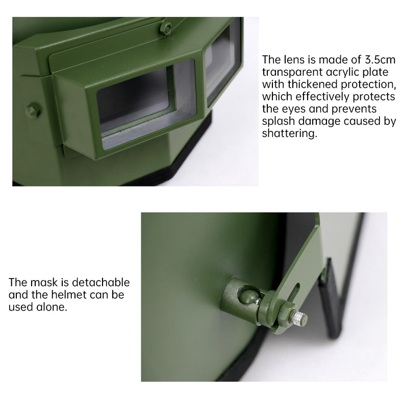 Cold War - era EVI Soviet/Russian Special Forces Vityaz - S Helmet, Class 6 Helmet, featured in *Escape from Tarkov* - V.I.P Digital Presence