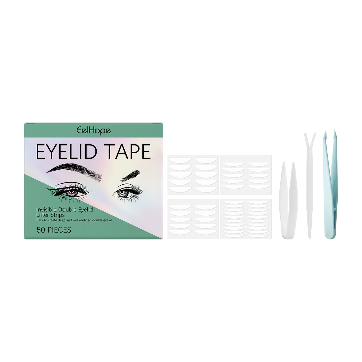 Double Eyelid Tape Set Eye Makeup Skin Tone Self-Adhesive Firm Natural Comfort Mild Breathable - V.I.P Digital Presence