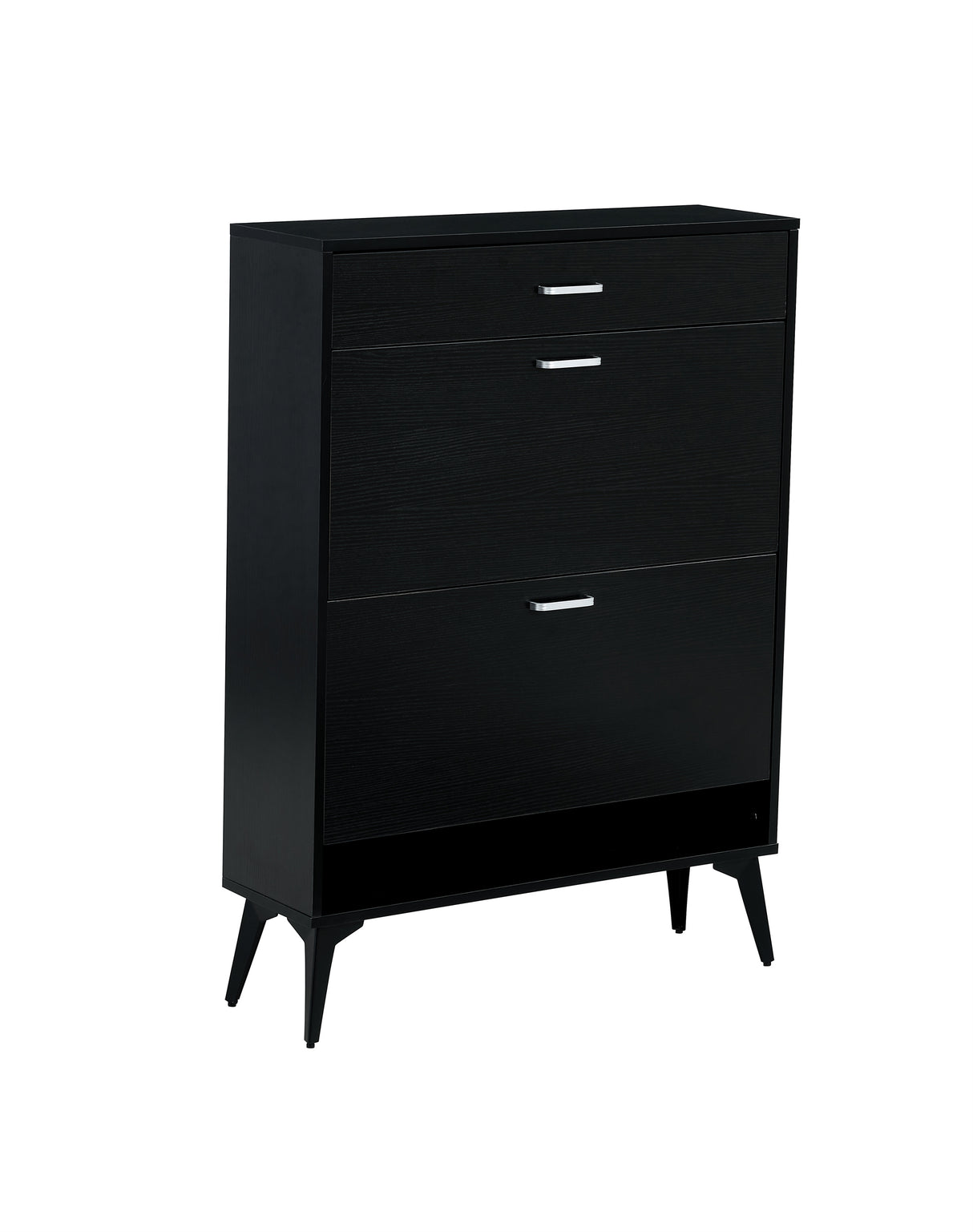 Shoe Cabinet , Shoe storage shelves, Black - V.I.P Digital Presence