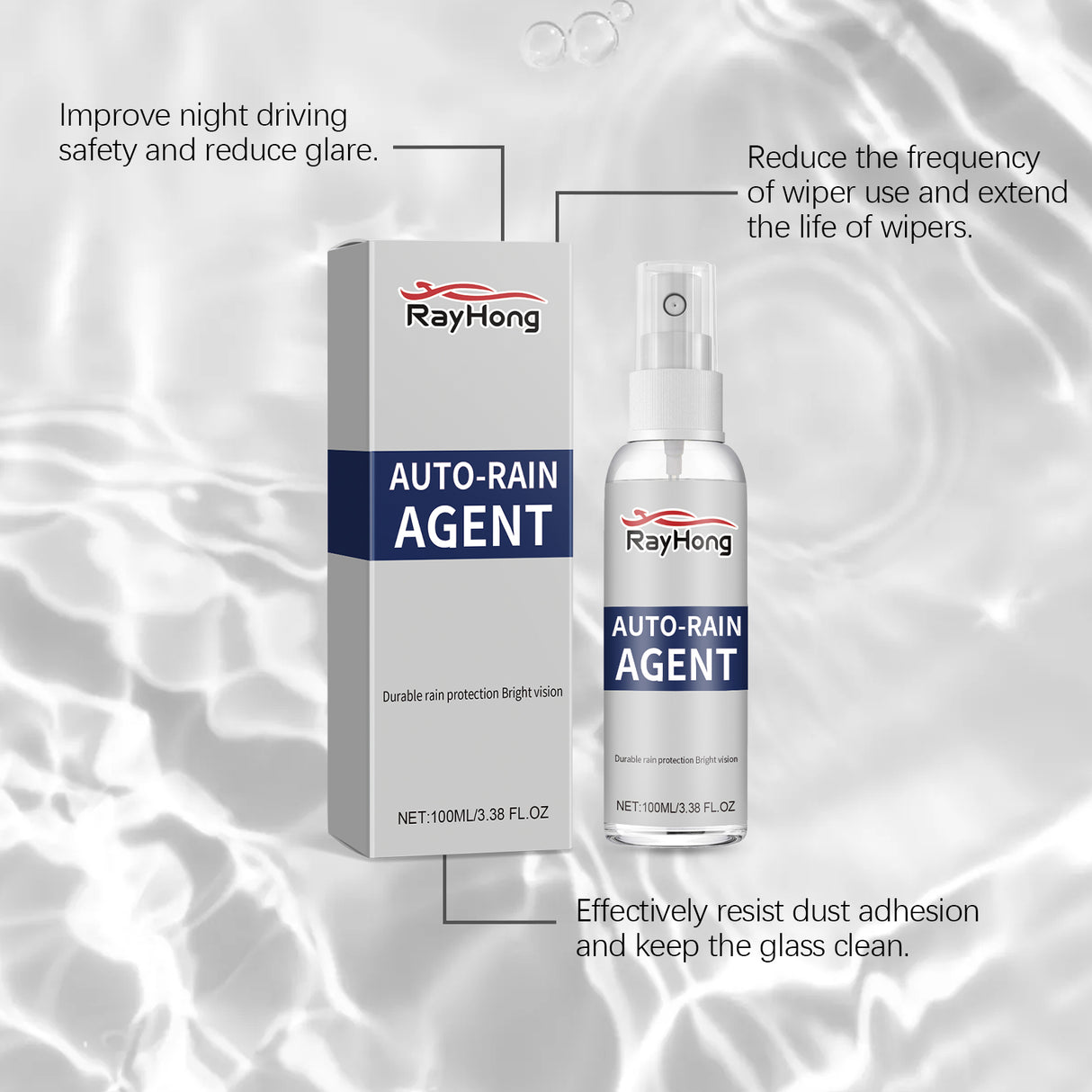 Automobile Glass Waterproof Coating Agent, Automobile Glass Moisture And Rain Protection Agent Automobile Glass Coating Spray - V.I.P Digital Presence