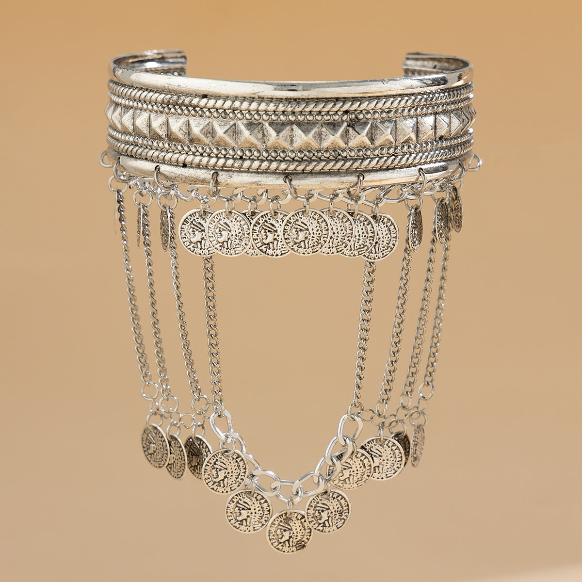 Western cowboy style metal tassel arm chain arm chain Dunhuang chain retro cross-border arm bracelet jewelry - V.I.P Digital Presence