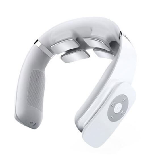 Youpin Jeeback G3 Electric Wireless Neck Massager TENS Pulse Relieve Neck Pain 4 Head Vibrator Heating Cervical Massage Tools - V.I.P Digital Presence