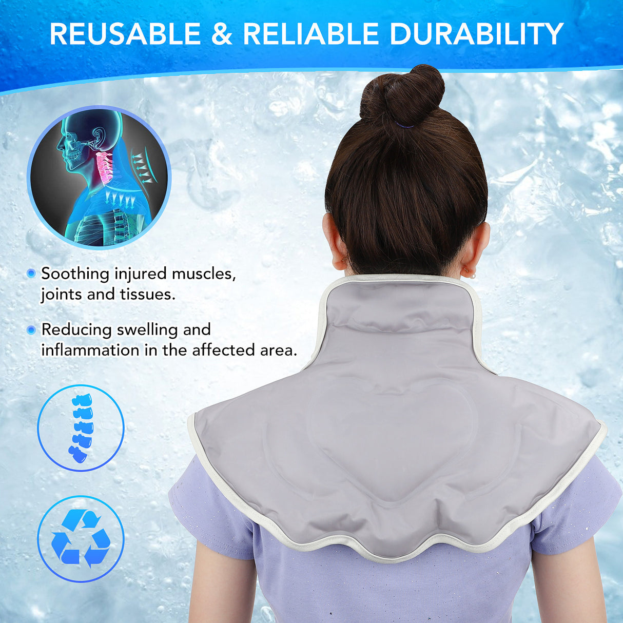 Hailicare Cold And Hot Compress Shoulder And Neck Ice Compress With Gel Health Protector - V.I.P Digital Presence
